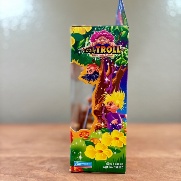 Playmates OLLIE GRINDER Totally Troll Skateboarder Vintage Doll 2001 Series 2 - Picture 5 of 8